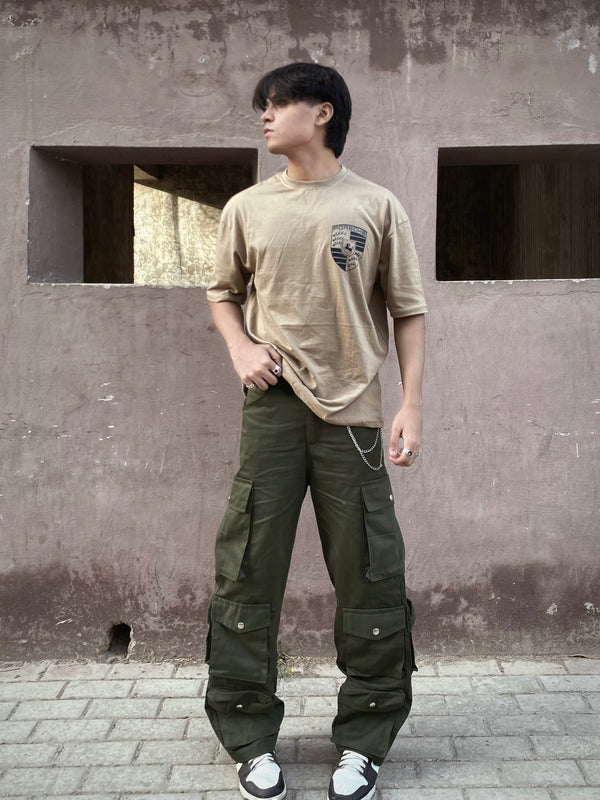Street Wide Leg 8pocket Cargo Pant